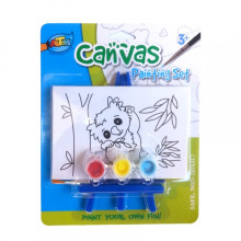 Aroys kits de pintura de lona para niños